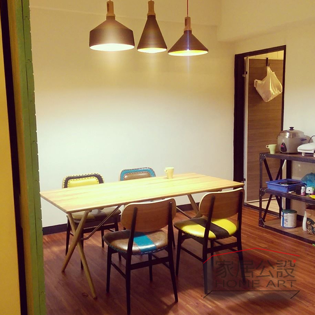 混搭風 餐桌椅搭配